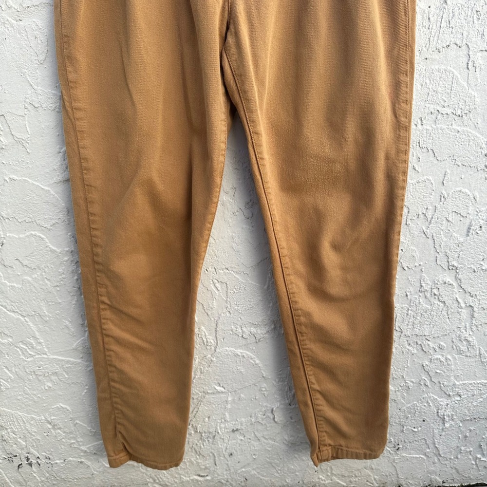 SEZANE High Waisted Pleated Trousers‎ Camel Brown Women 34/US 2 Paperbag Waist - Picture 3 of 9